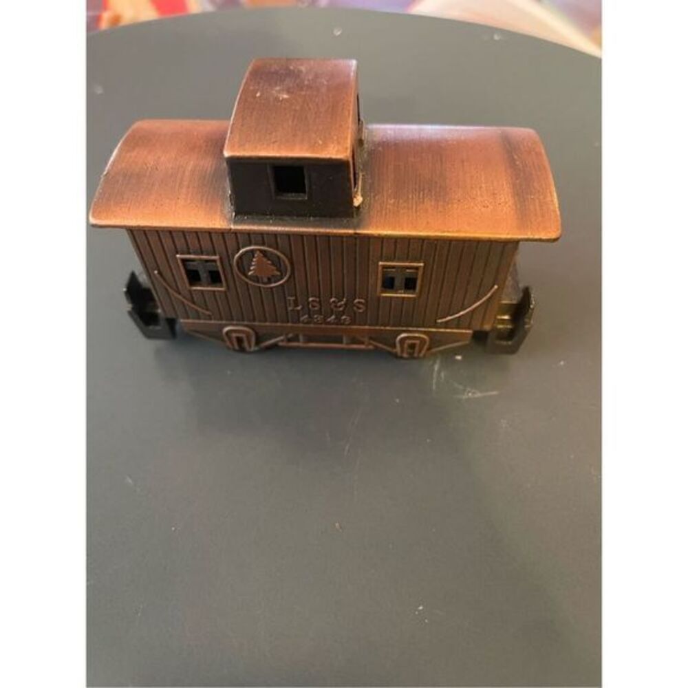 Antique Die Cast Caboose Pencil Sharpener
